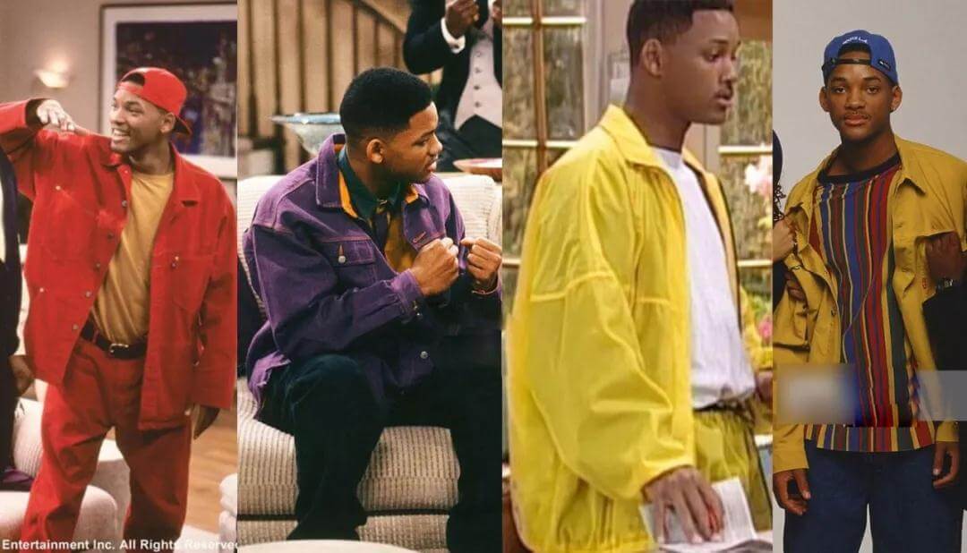 Will Smith in  colorful jackets